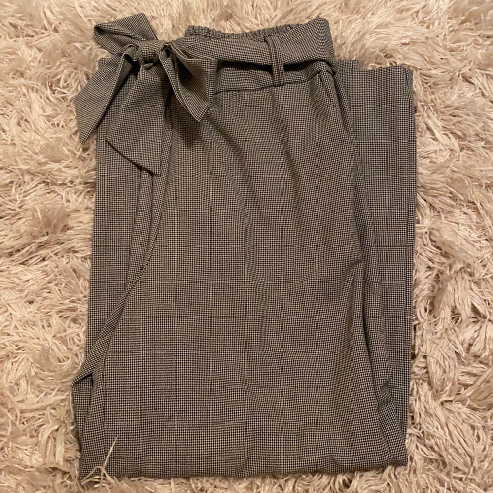 Zara Gingham Pants